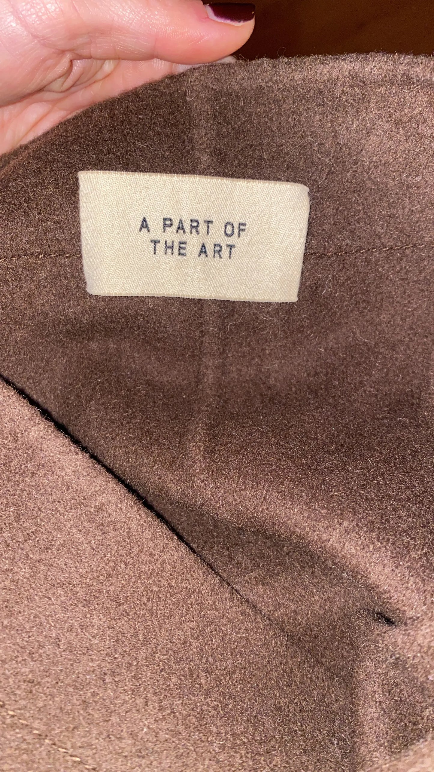 A Part Of The Art Jacket