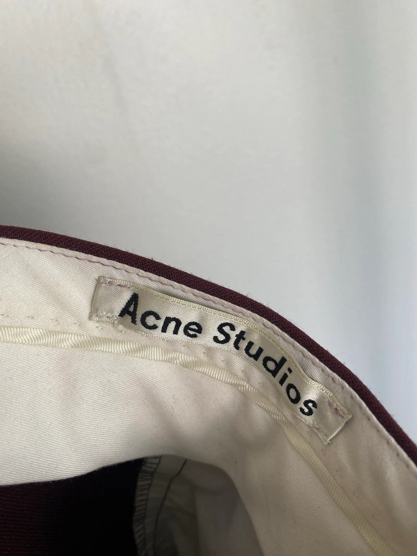 Acne Studios Saville Trousers