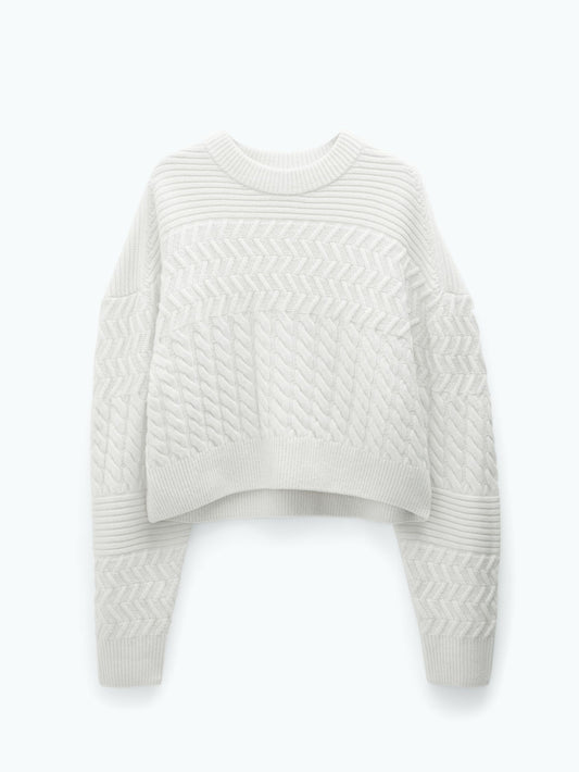 Filippa K Boxy Braided Sweater