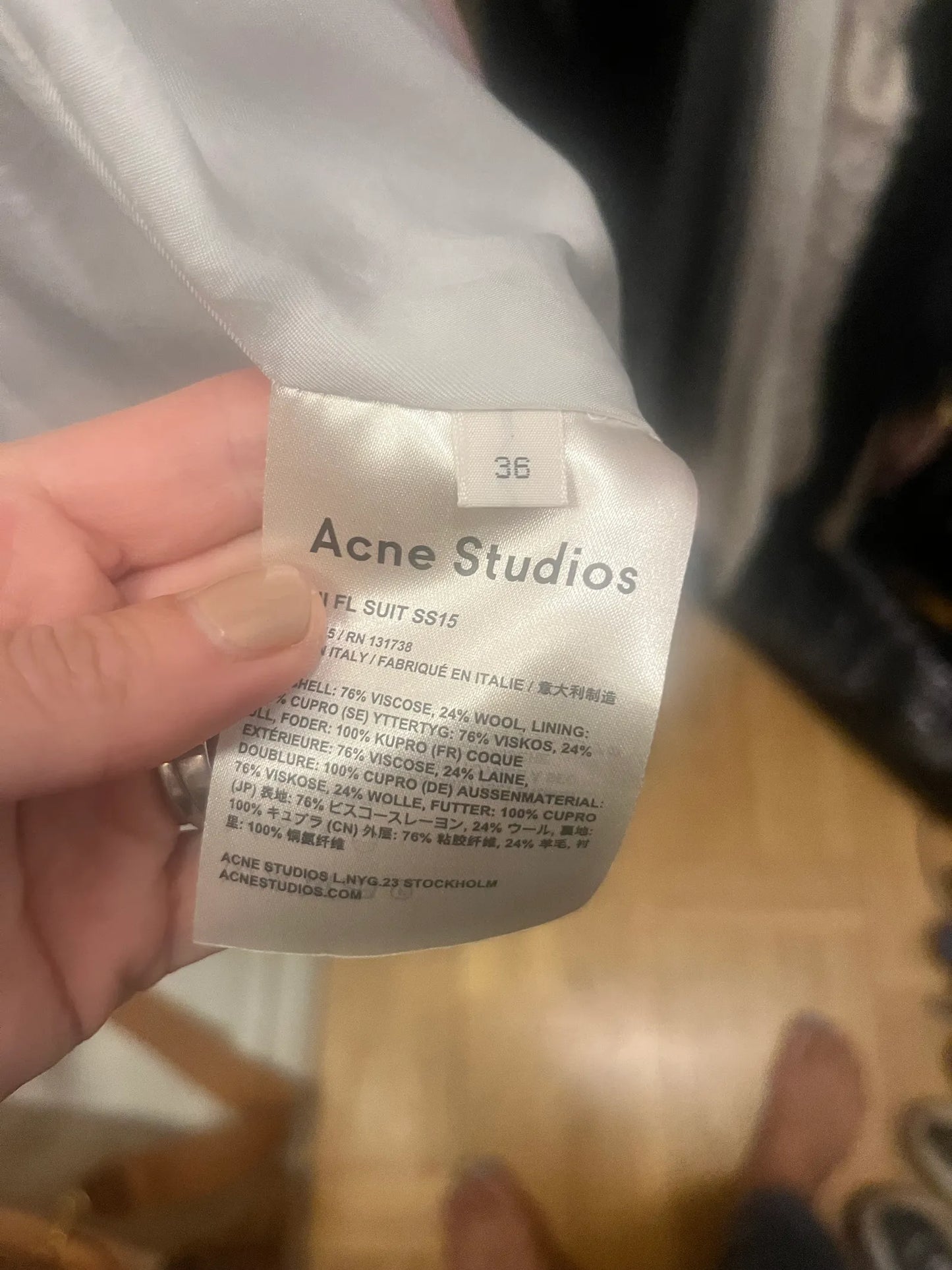 Acne Studios Vest